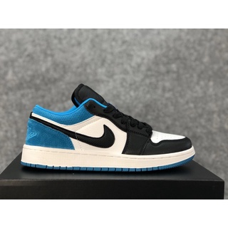 blue jordans 1 low