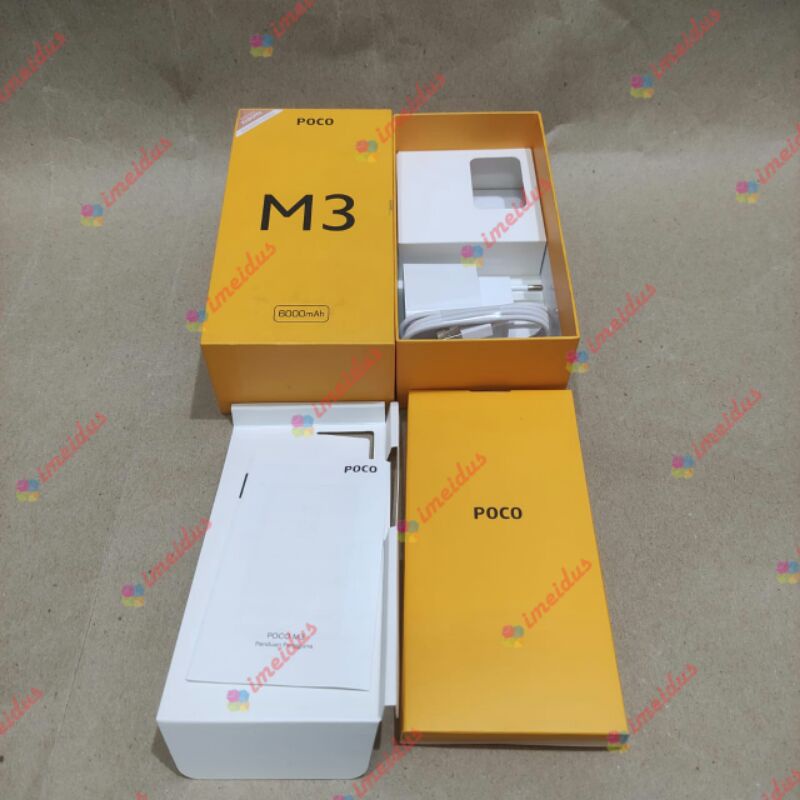 

Dus Box Kotak Poco M3 With Charger