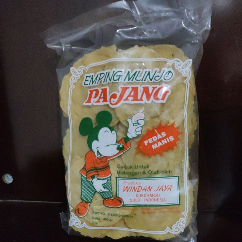 

Krupuk Emping melinjo mentah / emping melinjo panjang 400gr