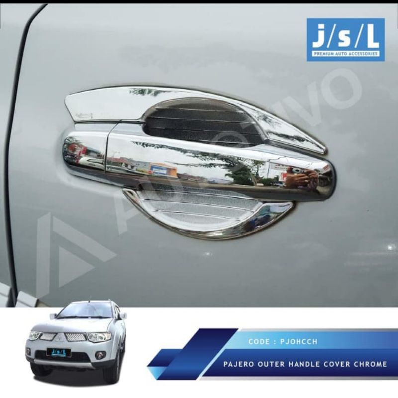 outer handle cover chrome Mitsubishi Pajero jsl