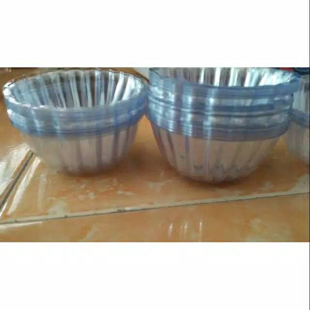 Cetakan puding mika tanggung /cetakan agar-agar/jelly/cetakan coklat mini isi 100 pcs