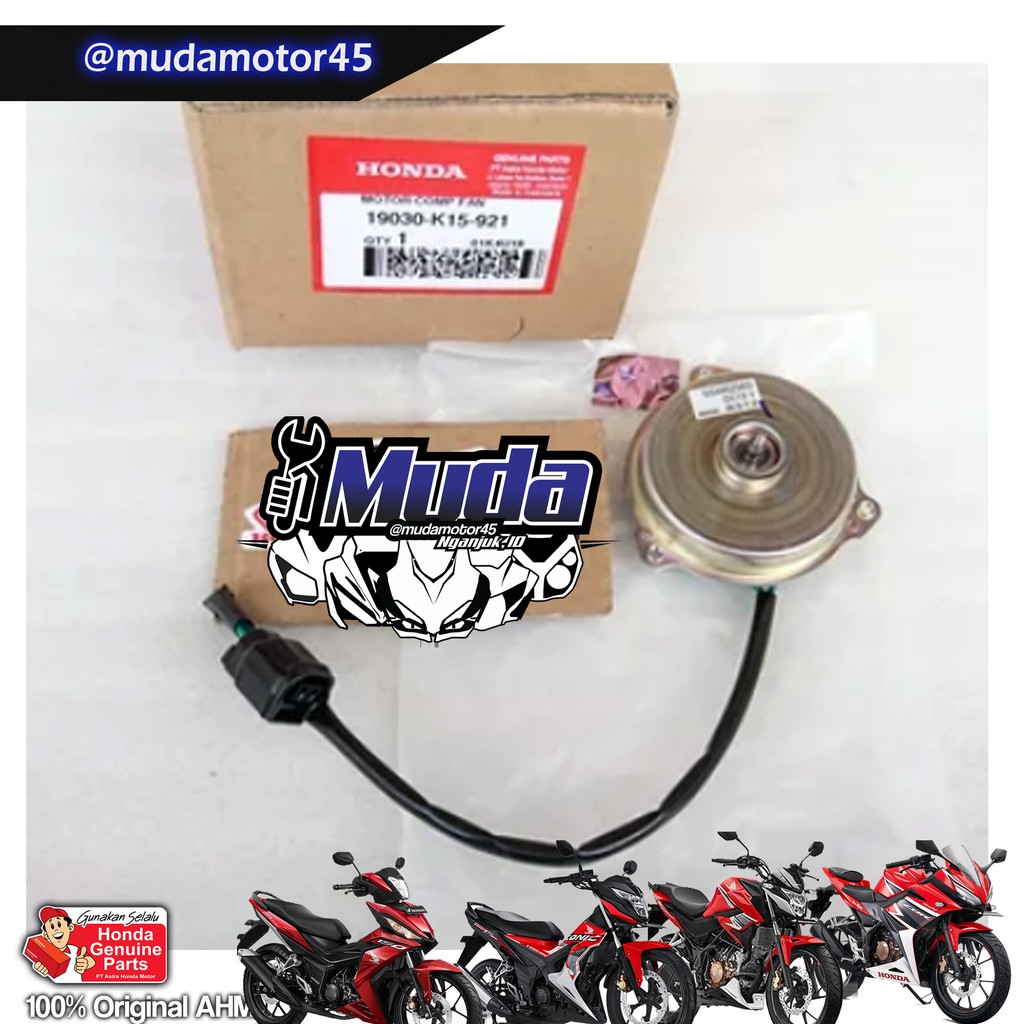 DINAMO KIPAS RADIATOR CBR150R CB150R CB150X 19030-K15-921 K15P K45R K3B K15G K15M K45G K45N MOTOR CO