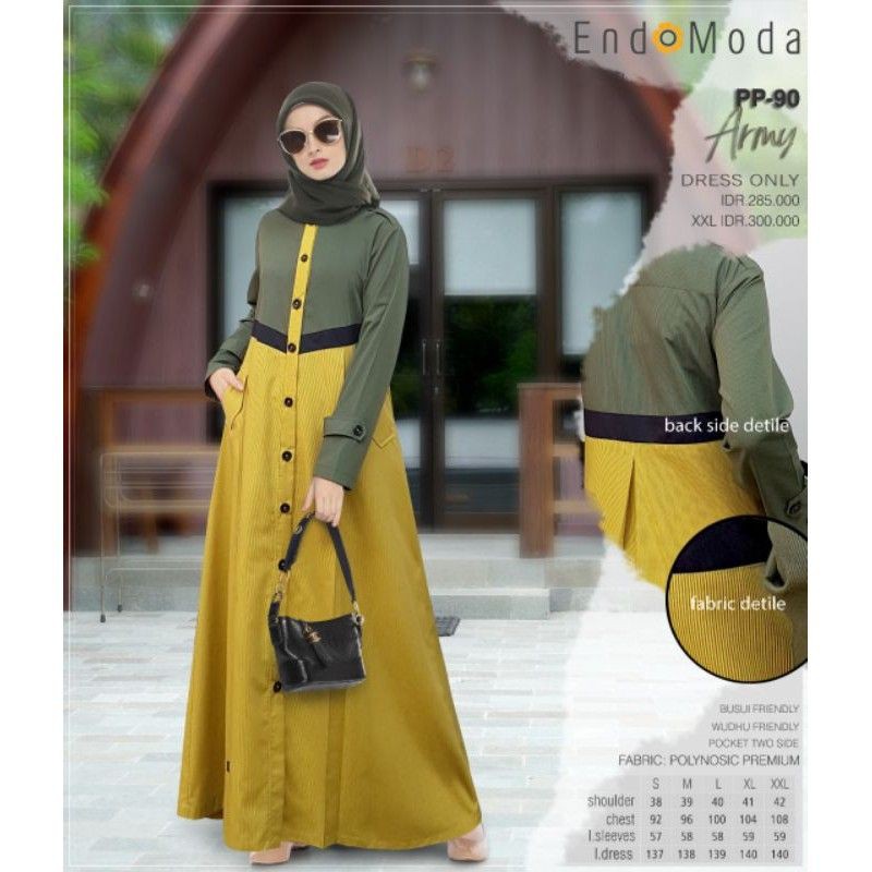PP 90 endomoda Gamis terbaru 2021