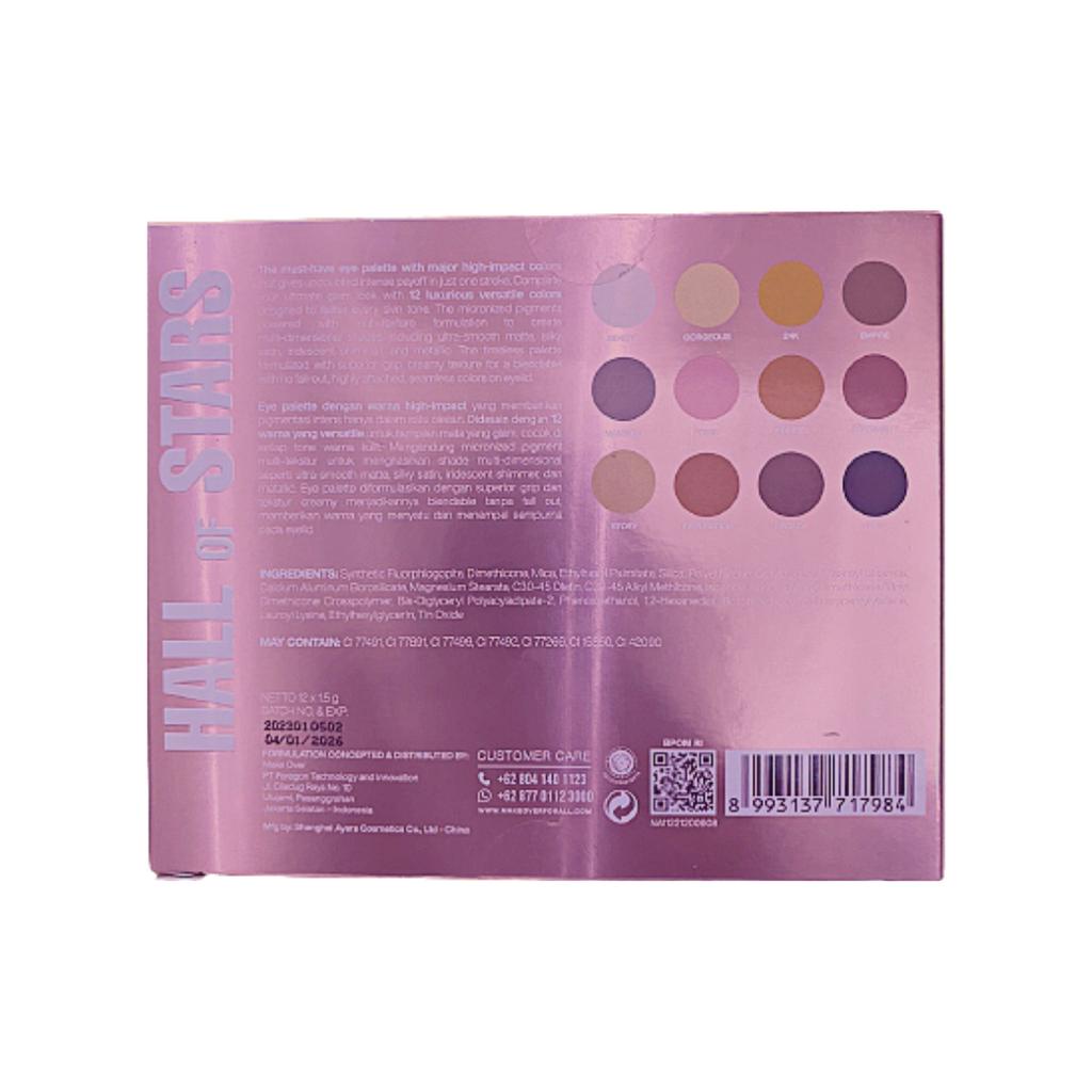 Make Over Powerstay Eye Palette Hall Of Stars