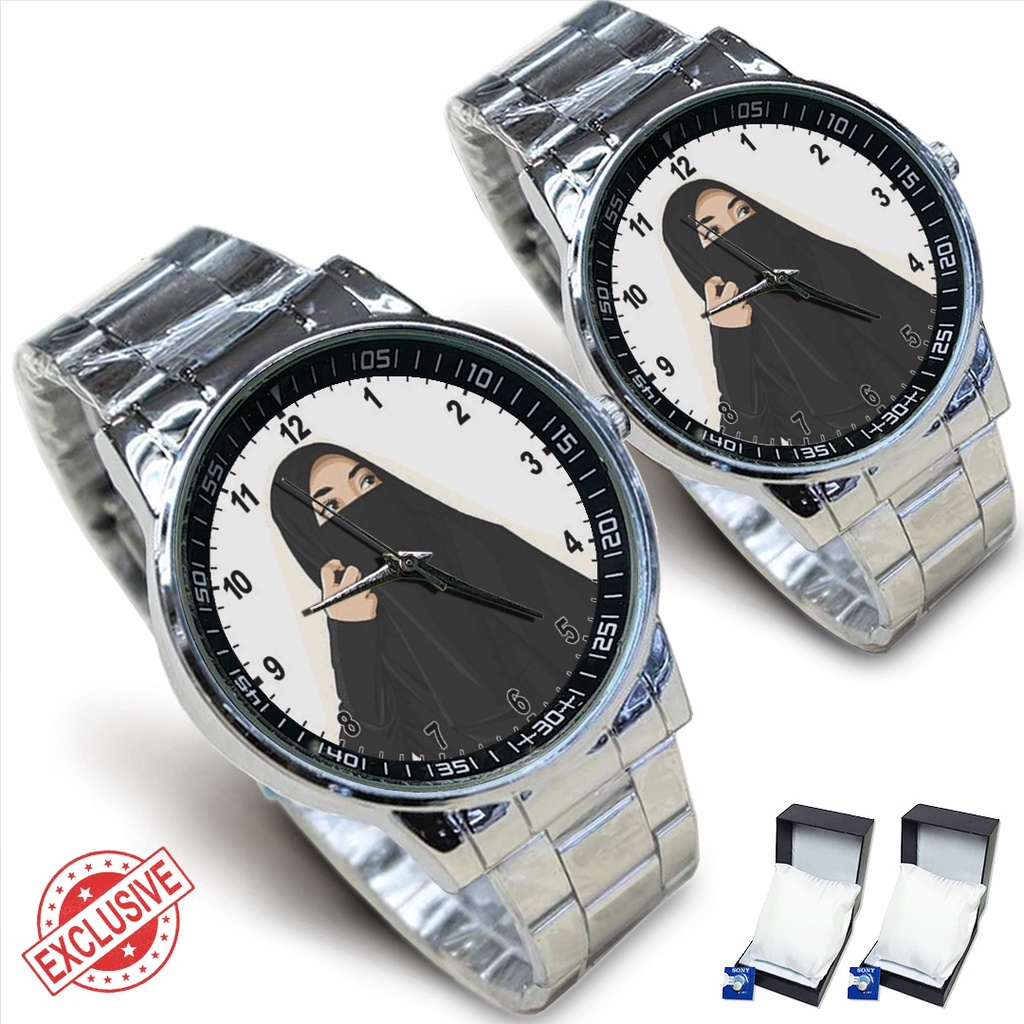 Jam Tangan Rantai Couple HIJAB - 2 (Nice)