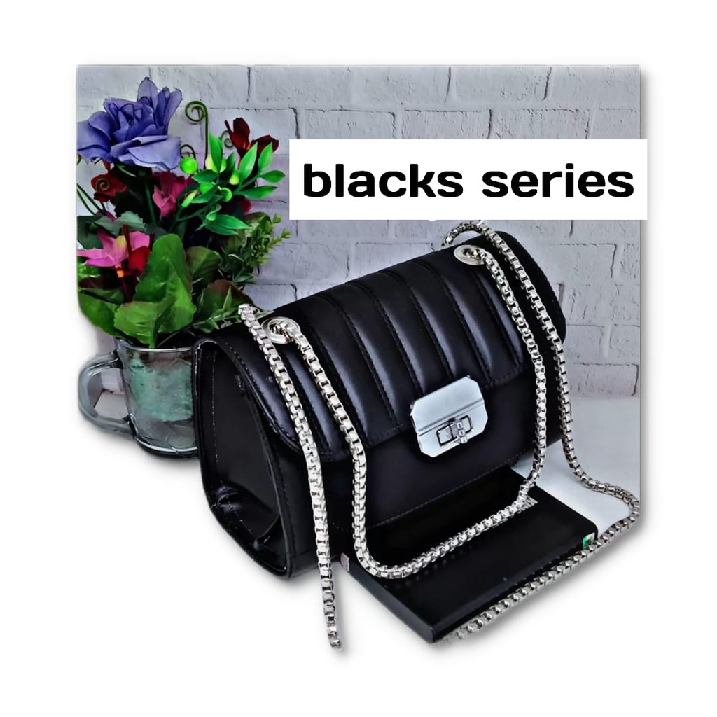 tas selempang black series / tas selempang eurofa style / tas selempang wanita terlaris / tas selemp