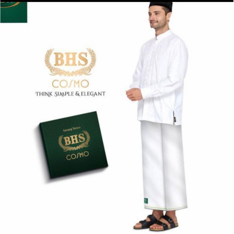sarung BHS Cosmo polos warna tumpal