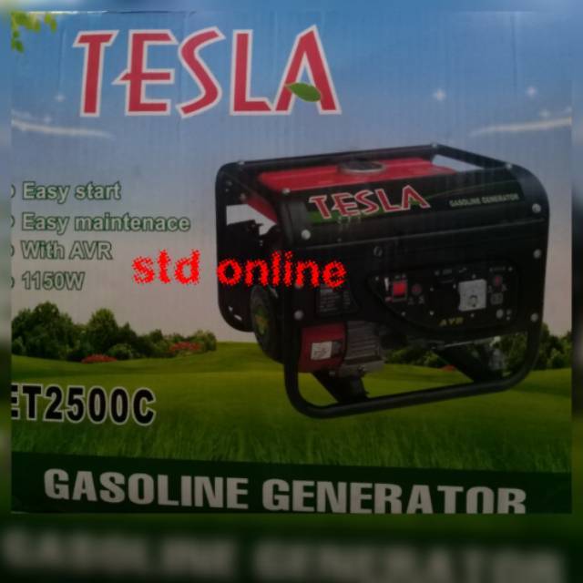 Genset ET2500 4TAK OUPUT 1000WATT GENSET TESLA