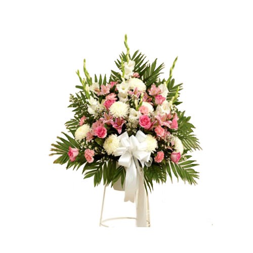 Karangan Bunga Standing Duka Cita Karangan Bunga Duka Cita S8