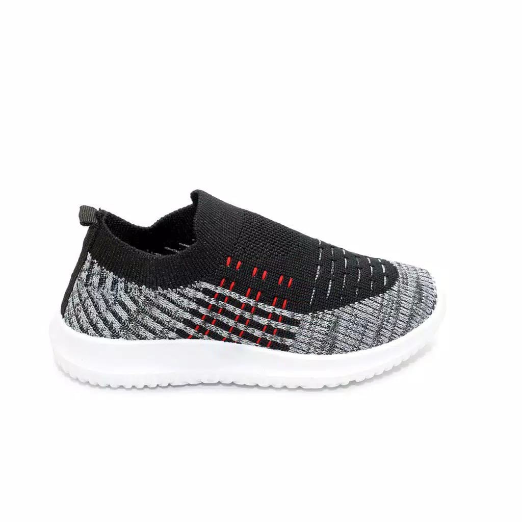 Sodalite Sepatu Anak Laki Slip On Flyknit Import 273