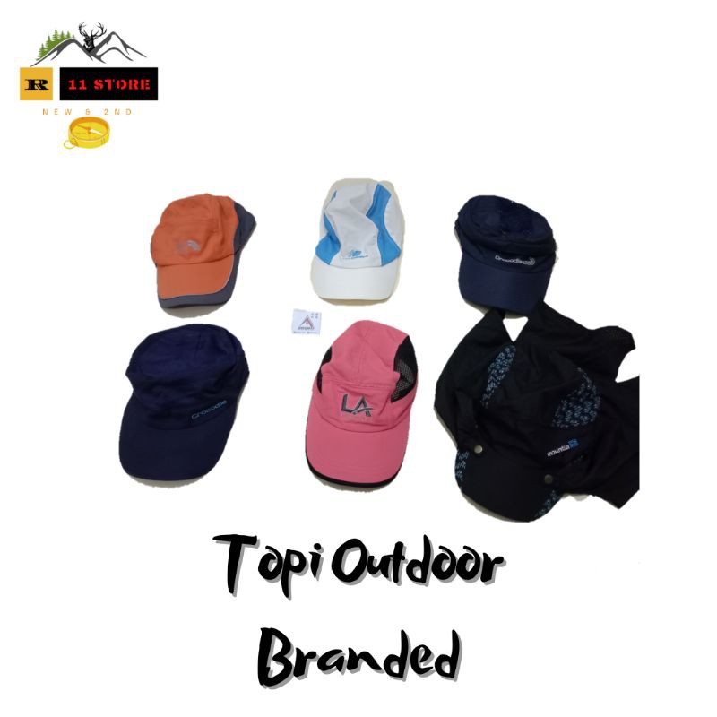 Topi rimba topi outdoor topi komando pria wnita topi original seccond