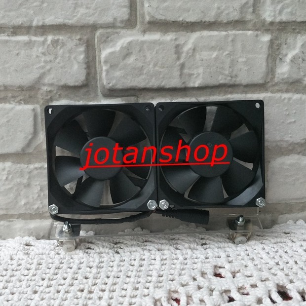 Cooling fan DIY Double 2 kipas pendingin aquarium aquascape