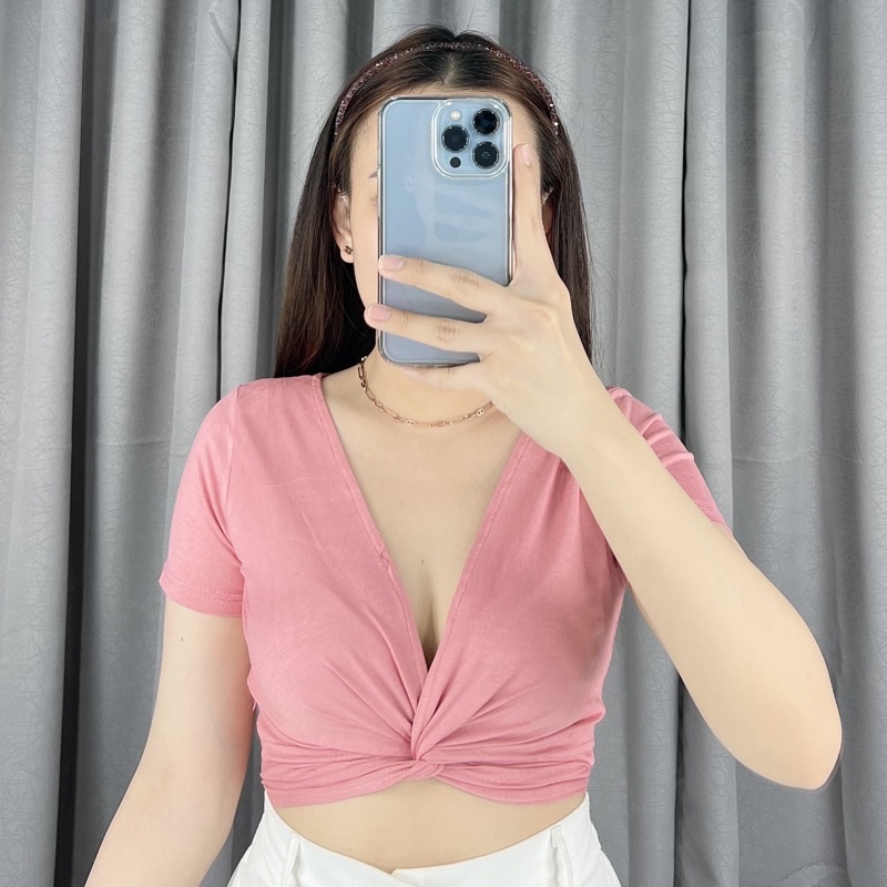 Multy look crop top / Crop top cross / crop top silang