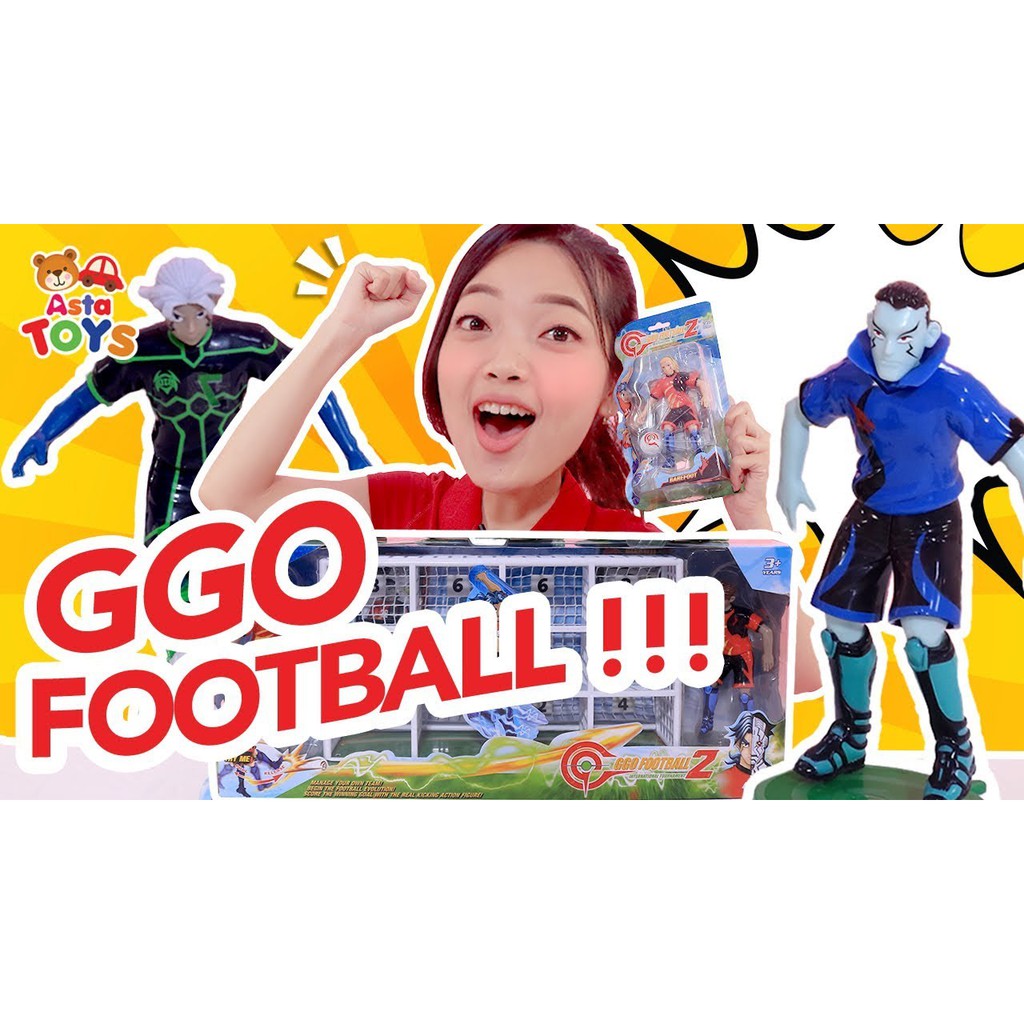 GGO FOOTBALL TRAINING BOX ACTION FIGURES SET - ORIGINAL