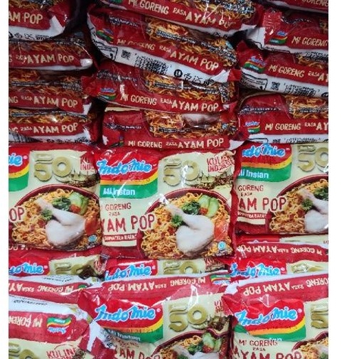 

indomie ayam pop pedas