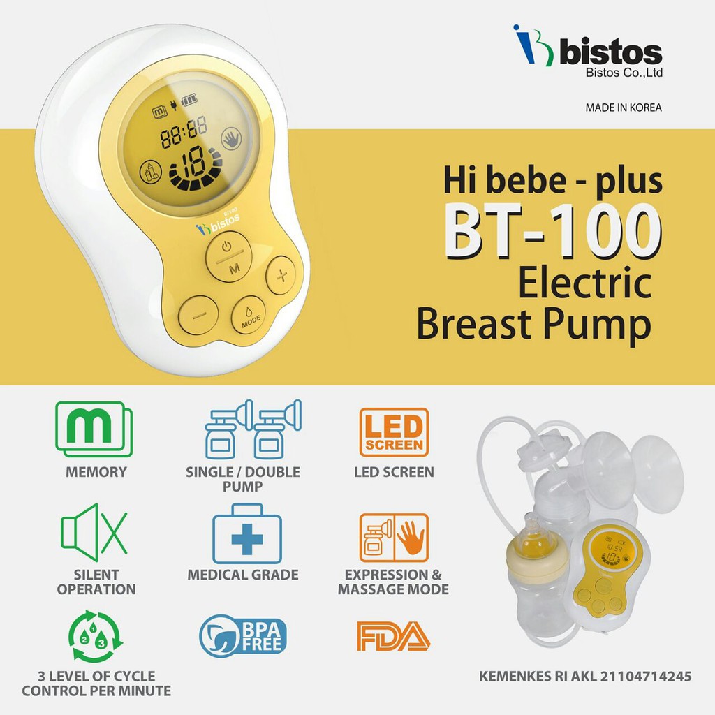 BISTOS ELECTRIC BREASTPUMP / BREASTPUMP