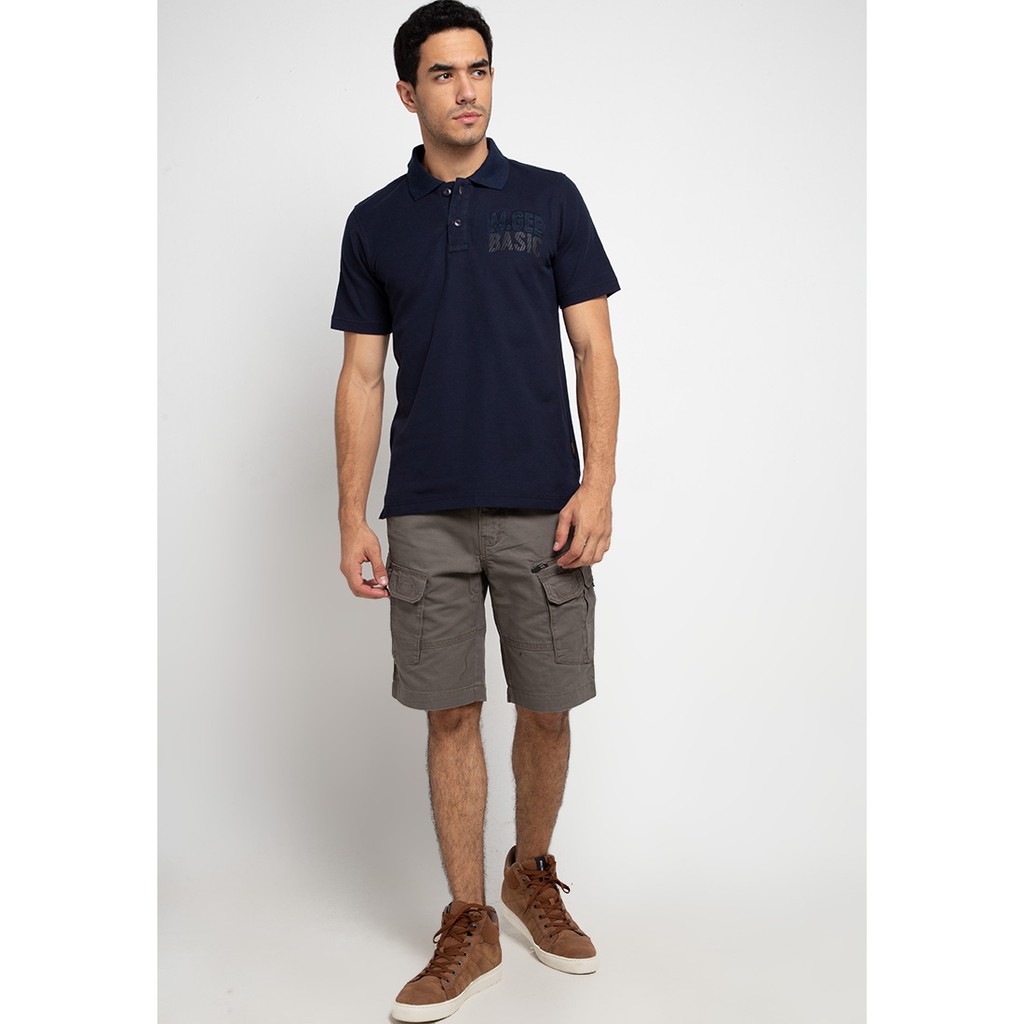 Kaos Polo Pria MGee 3451C Original Duke 015 Navy