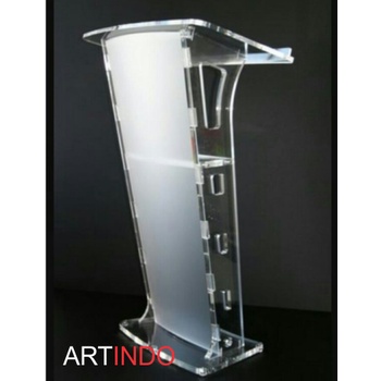 

Acrylic Podium PD18 - Mimbar Akrilik