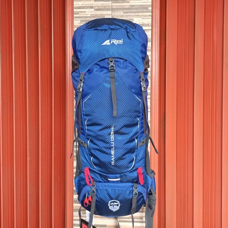 Tas Carrier Rei Ramelu 60L-Biru