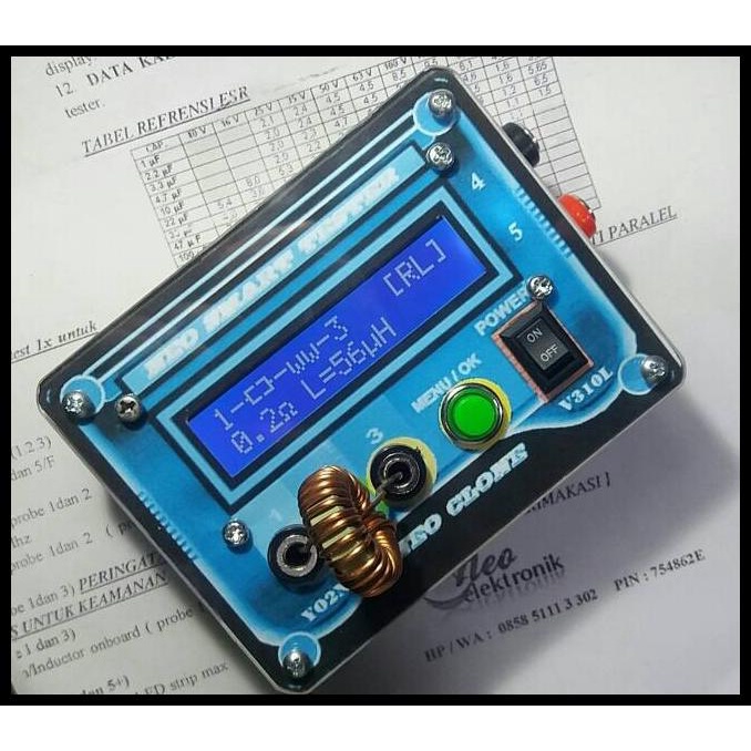 Esr / Esr Digital / Esr Meter / Smart Tester / Komponen Tester