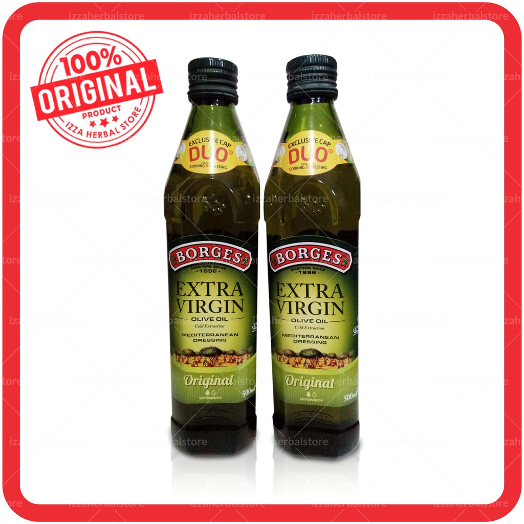 MINYAK ZAITUN BORGES Extra Virgin Olive Oil Halal 500 ml ORIGINAL