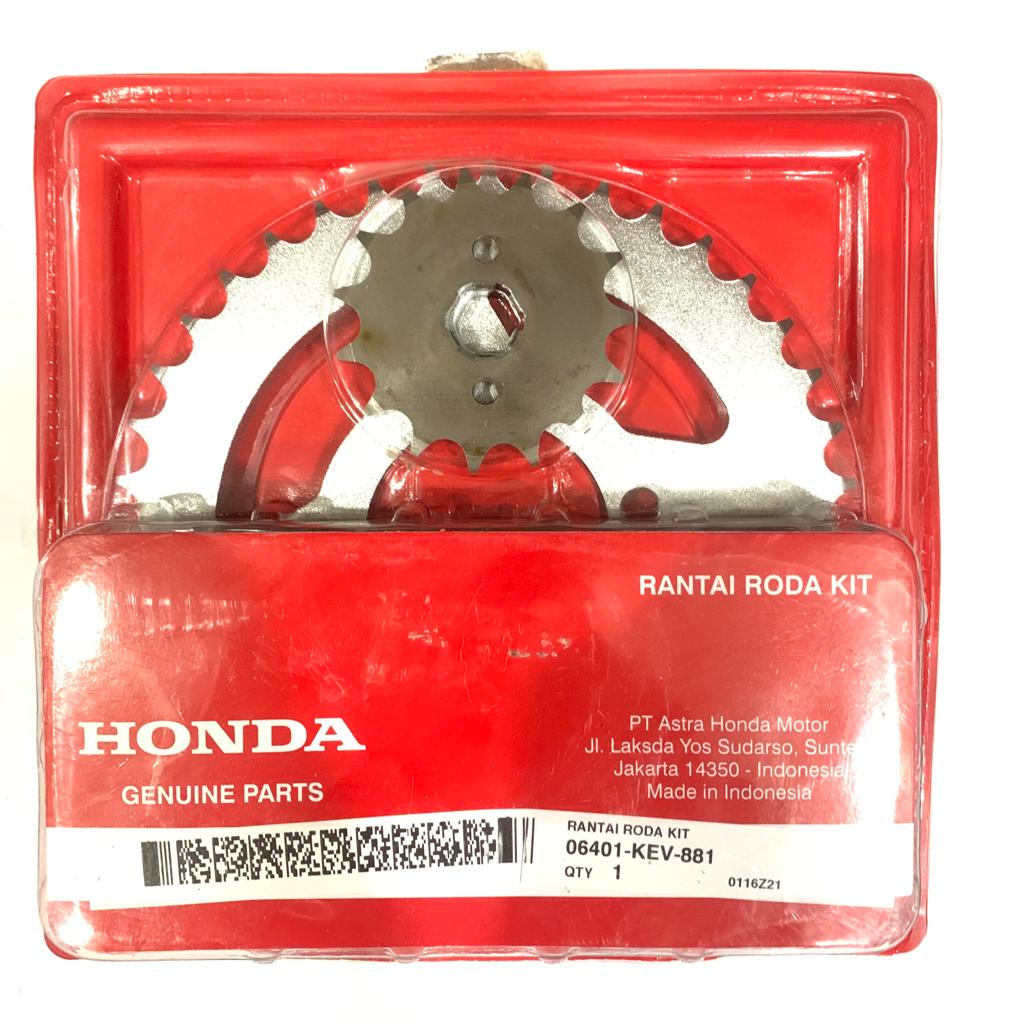 GEARSET GEAR SET SUPRA X LAMA SUPRA FIT OLD 06401-KEV-881 ASLI HONDA