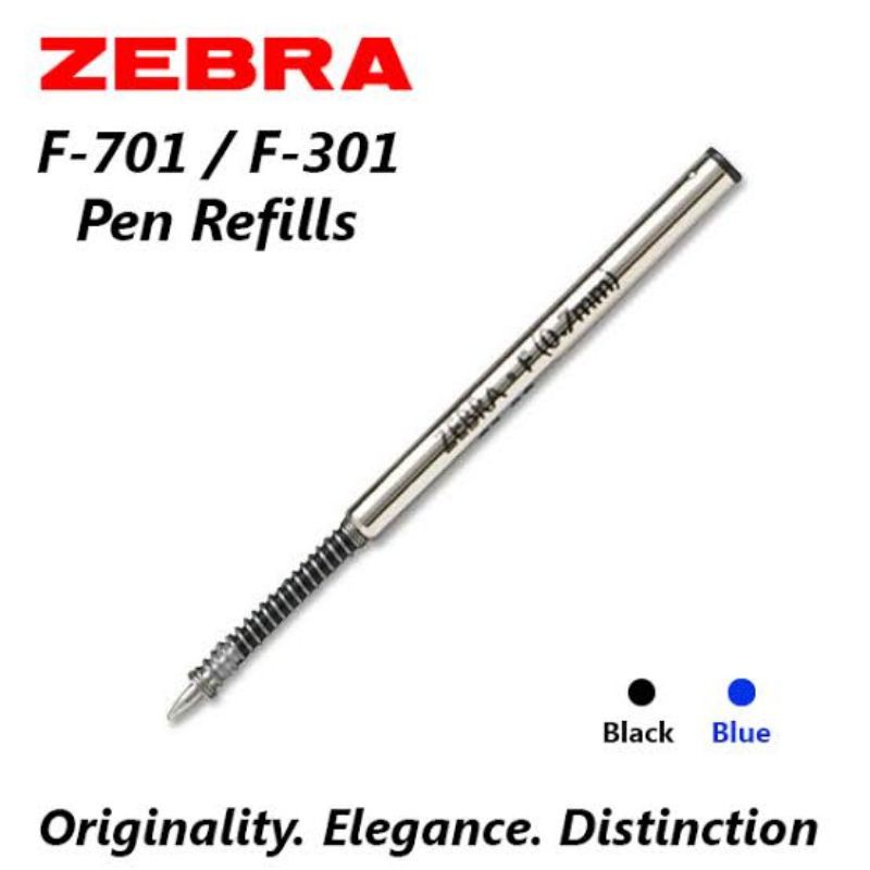 

Refill F Zebra untuk Ballpoint / Pulpen Zebra F-301 Blue