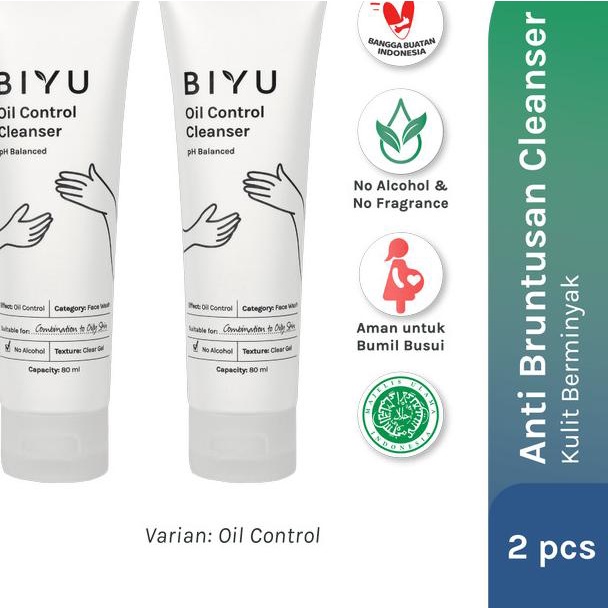 ♬ BIYU Skin - Cleanser Bundle (2pcs Cleanser) - Pure Gentle ֍