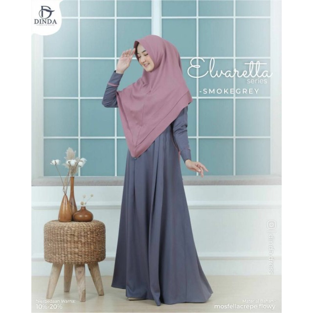 Dinda || Gamis Elvaretta set