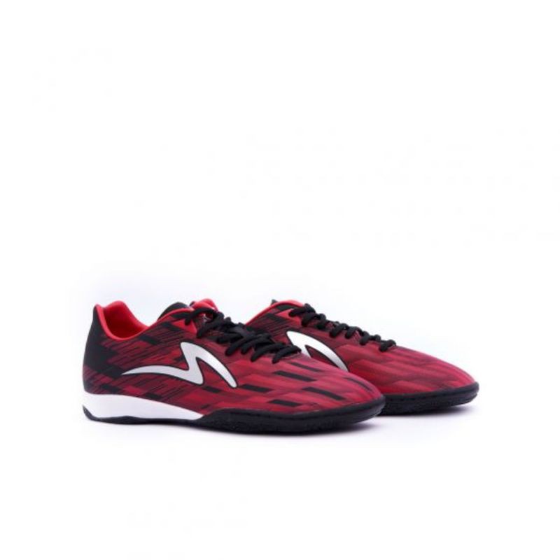 SEPATU FUTSAL SPECS ACCELERATOR LIGHTSPEED 2 PRO IN BLACK/RED VELVET ORIGINAL BNIB