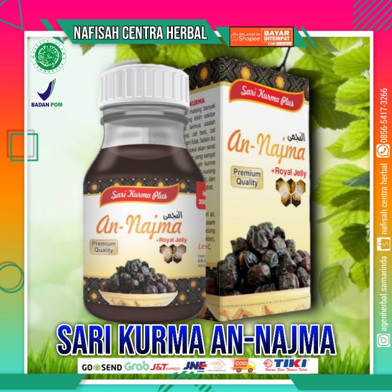 

Sari Kurma An Najma plus Royal Jelly Al Afiat