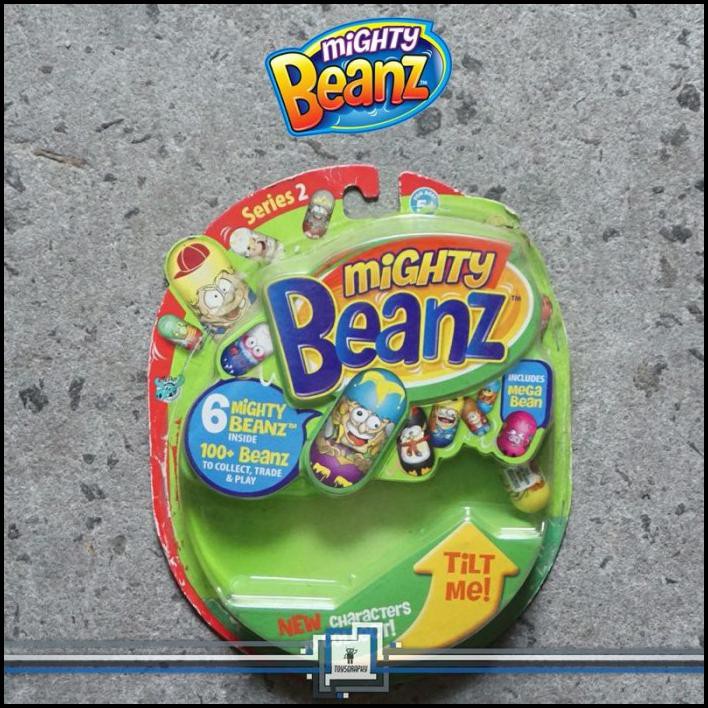 

Mighty Beanz Pack Of 6 With Mega Beanz / Isi 6