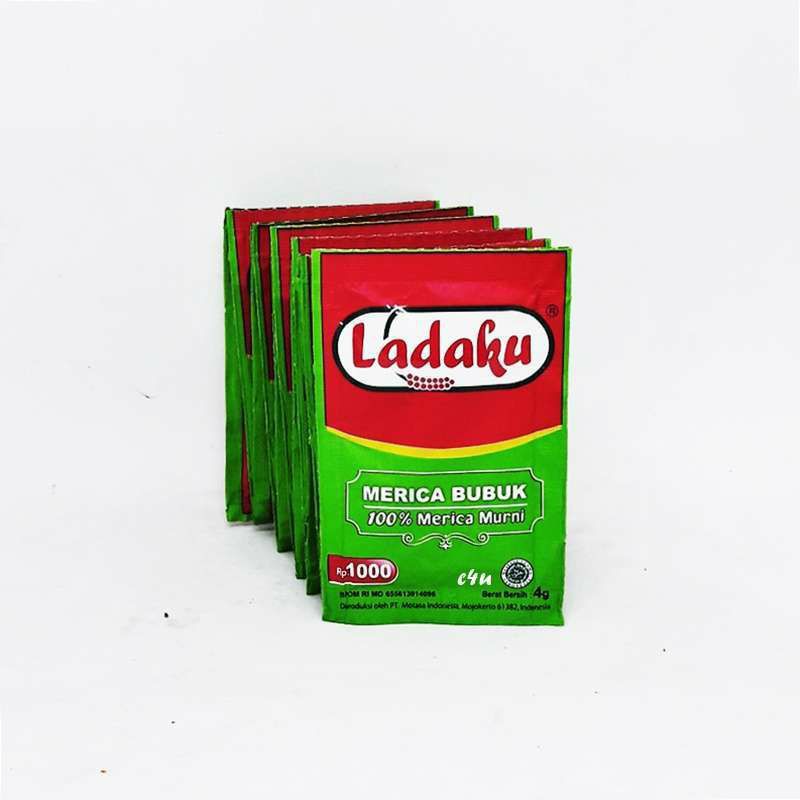 

Ladaku merica murni 12 sachet @4 gram