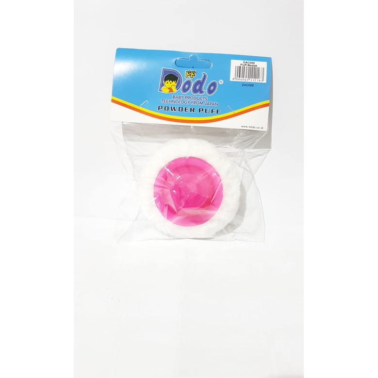 Dodo Powder Puff Bedak DAC-009 (Tersedia varian warna)