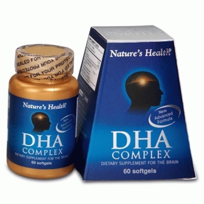 Ibu Hamil - Nature'S Health Dha Complex 60S Vitamin Otak Anak Vitamin Ibu Hamil