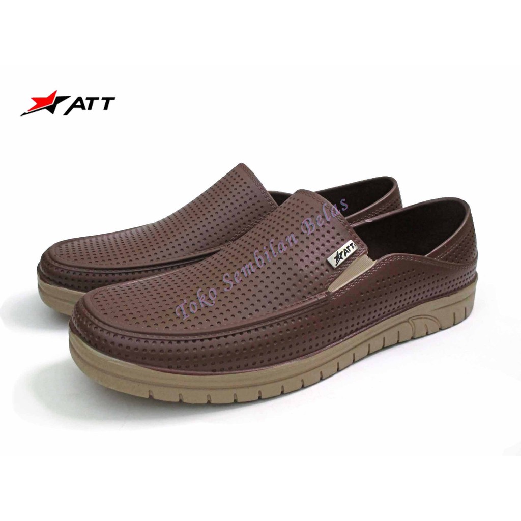 TERBARU Sepatu Casual Karet ATT/Sepatu Karet/Sepatu Keren/Sepatu Selop/Sepatu/Sepatu Murah