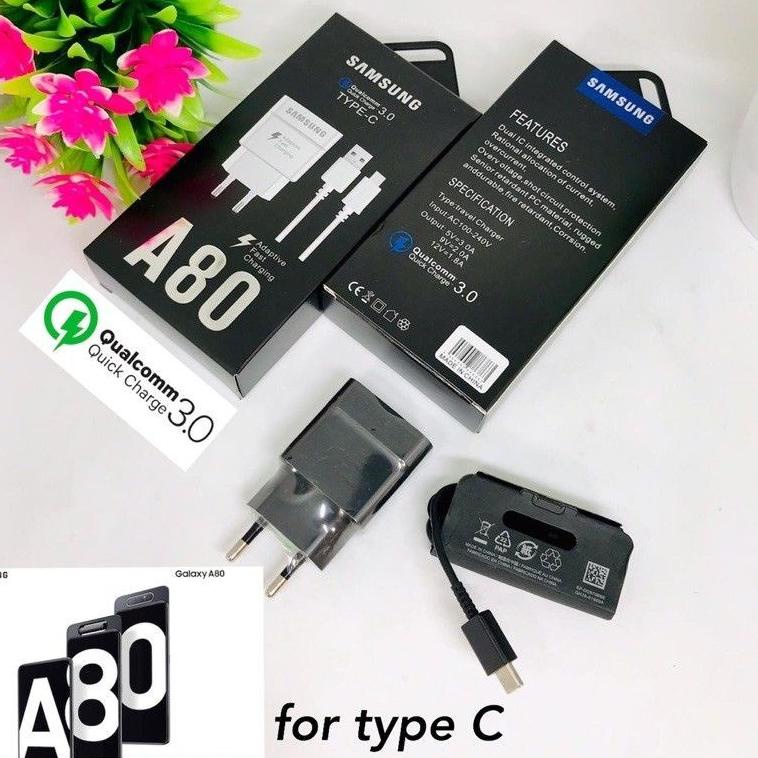 [SKU : CHTHS] TRAVEL CHARGER SAMSUNG A80 TYPE C CHARGER CASAN SAMSUNG A80 TIPE C