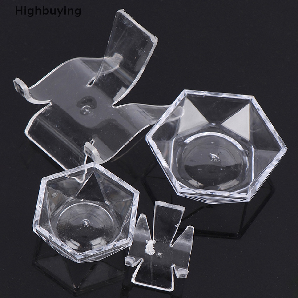 Hbid 1Pc Stand Display Holder Bola Mineral Bahan Akrilik Untuk Koleksi Glory