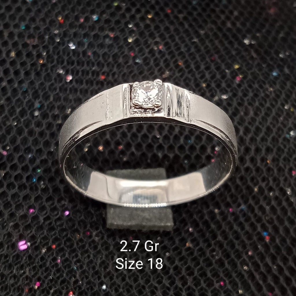 Cincin Emas 17 K - 2.7 Gr Kadar 750 - 3388