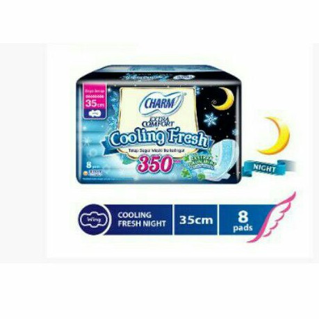 CHARM Extra Comfort Cooling Fresh Night W35 8P