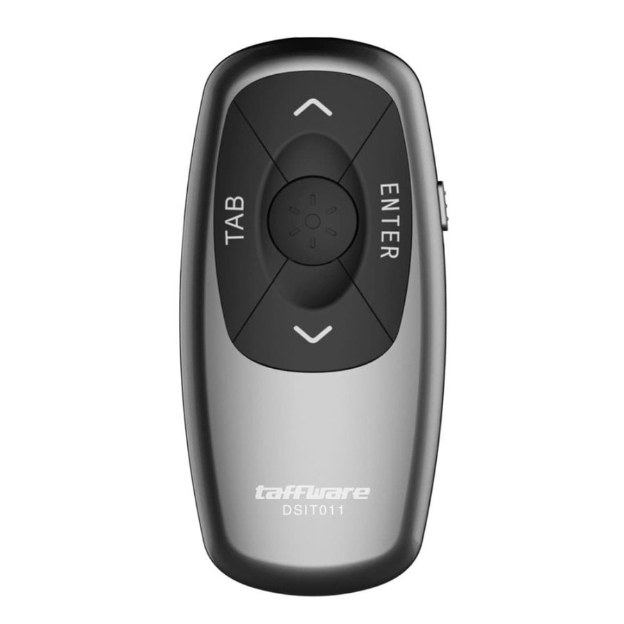 Wireless Laser Pointer Presenter Red 2.4Ghz - DSIT011 - Black