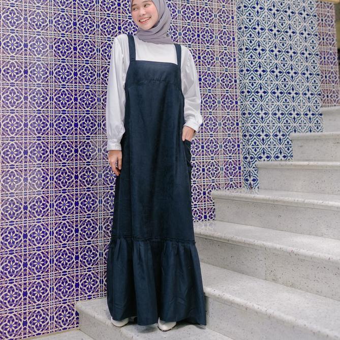 SALEE.. Lozy Hijab - Alana Overall ( Dress Overall Wanita )
