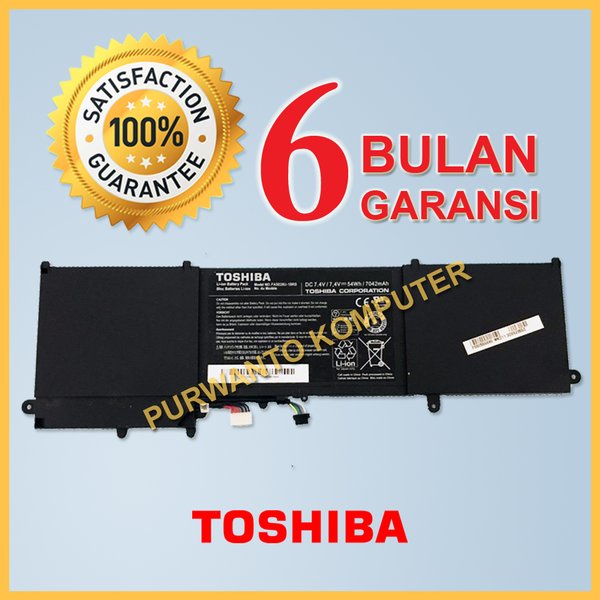 Original Baterai Laptop TOSHIBA Satellite U840T-109 U840T-10C U840W U840W-S400 U845 U845-S402 U845-S