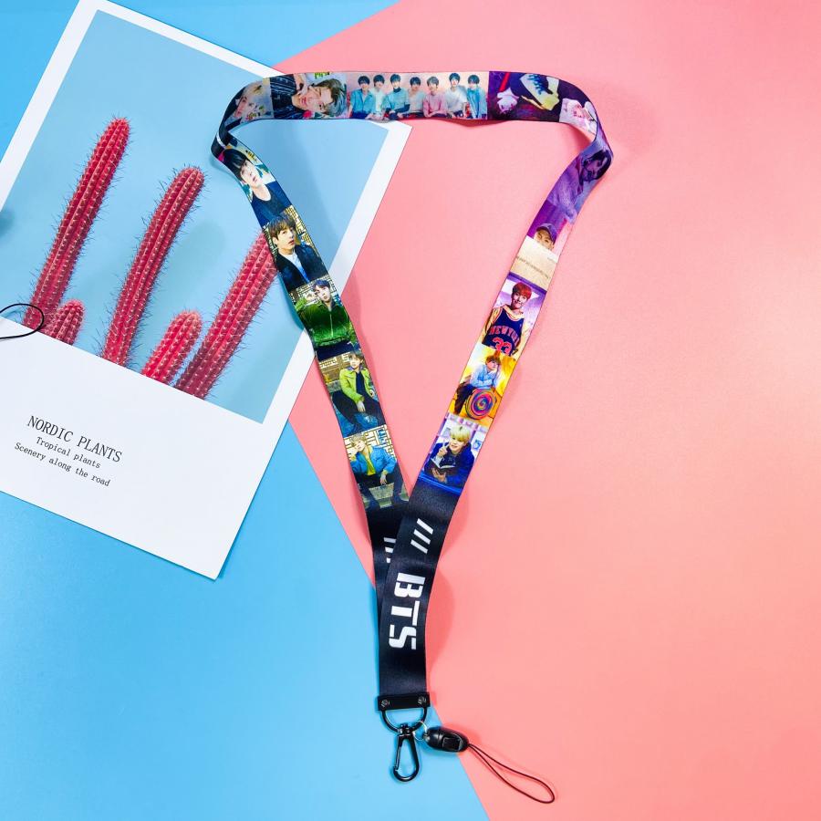 Tali Lanyard Motif Kpop Blackpink Untuk Handphone