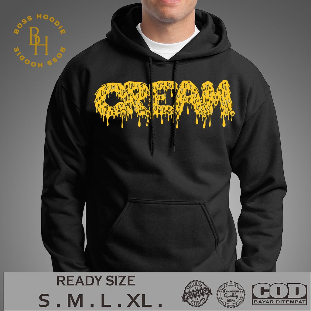 HOODIE CREAM | HOODIE PRIA | JAKET PRIA | HOODIE KEREN