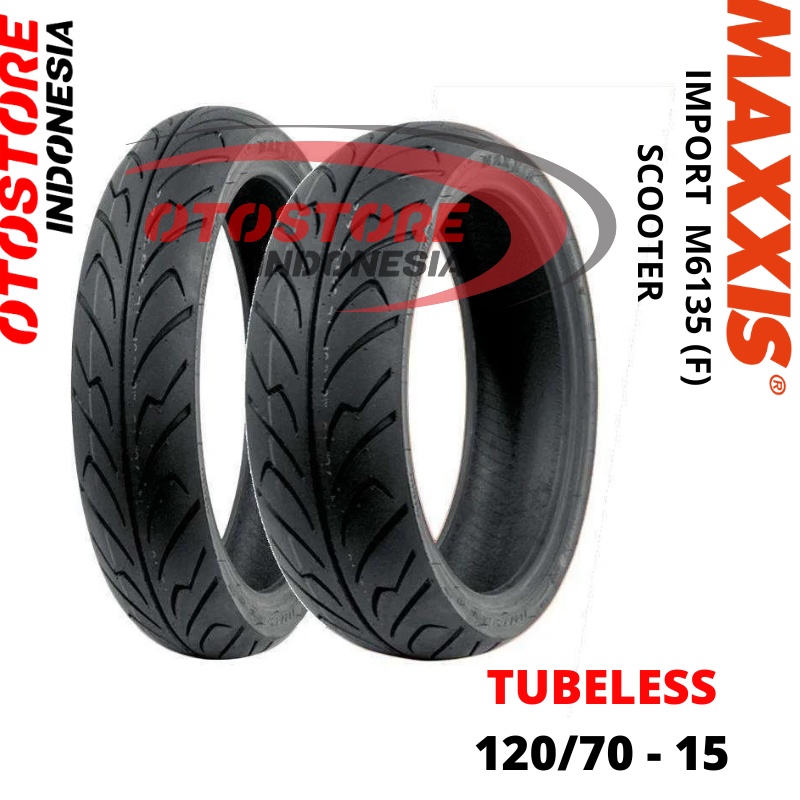 BAN LUAR MAXXIS XMAX M6135 (F) FORZA 120/70 - 15  AEROX import