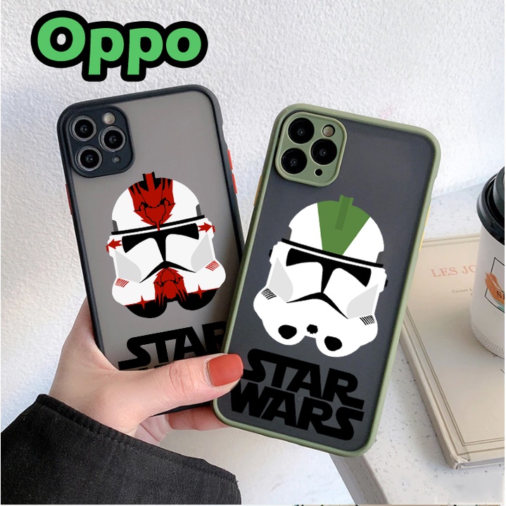 Case Star wars Oppo A3s A5s A12 A7 A5 A9 2020 A31 A15 A15s A53  A52 A33 A54 A16 A71 A37 A83 Aero Mot