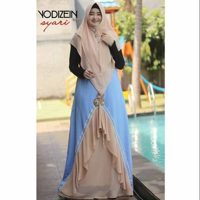 GAMIS SYARI FLORA by YODIZEIN