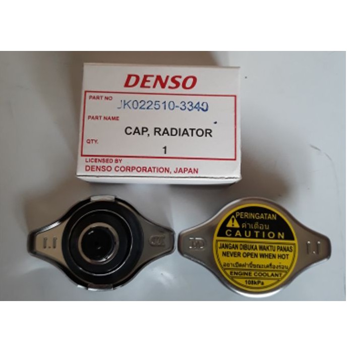 ORI DENSO JEPANG 1.1 Tutup Kap Air Radiator AVANZA XENIA ALL NEW VVTI LAMA VELOZ GRAND GREAT Botol T