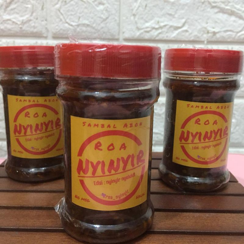 

Sambal abon roa Nyinyir